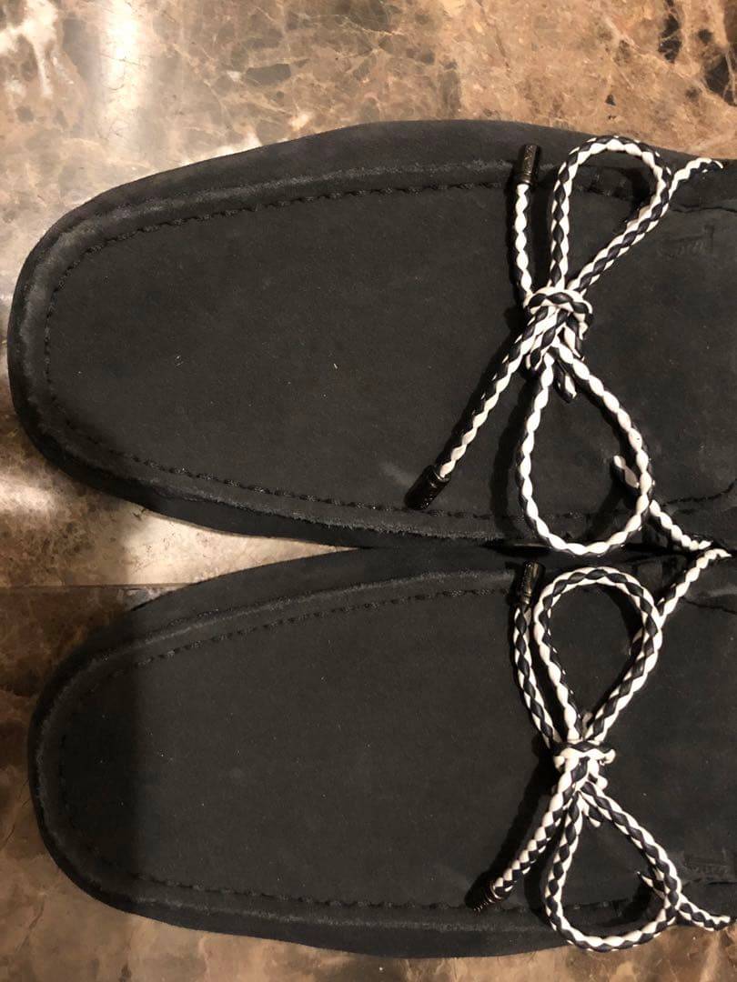 TODS スウェード　ドライビングシューズ　スリッポン