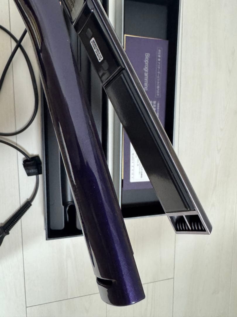 Bioprogramming ストレートヘアアイロン パープル 27d