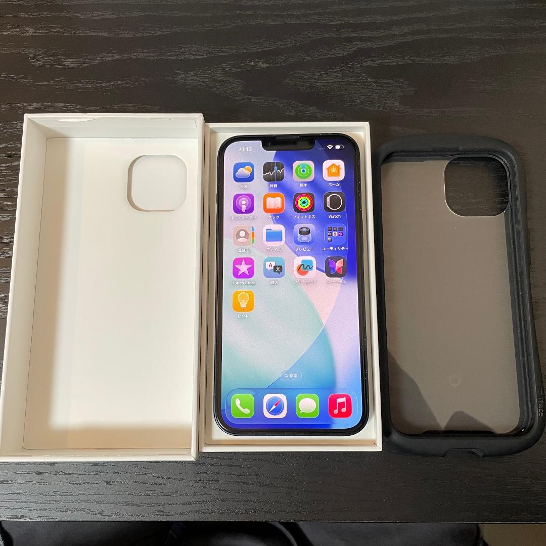 iPhone14 128GB MPUD3J/A SIMフリー ミッドナイト