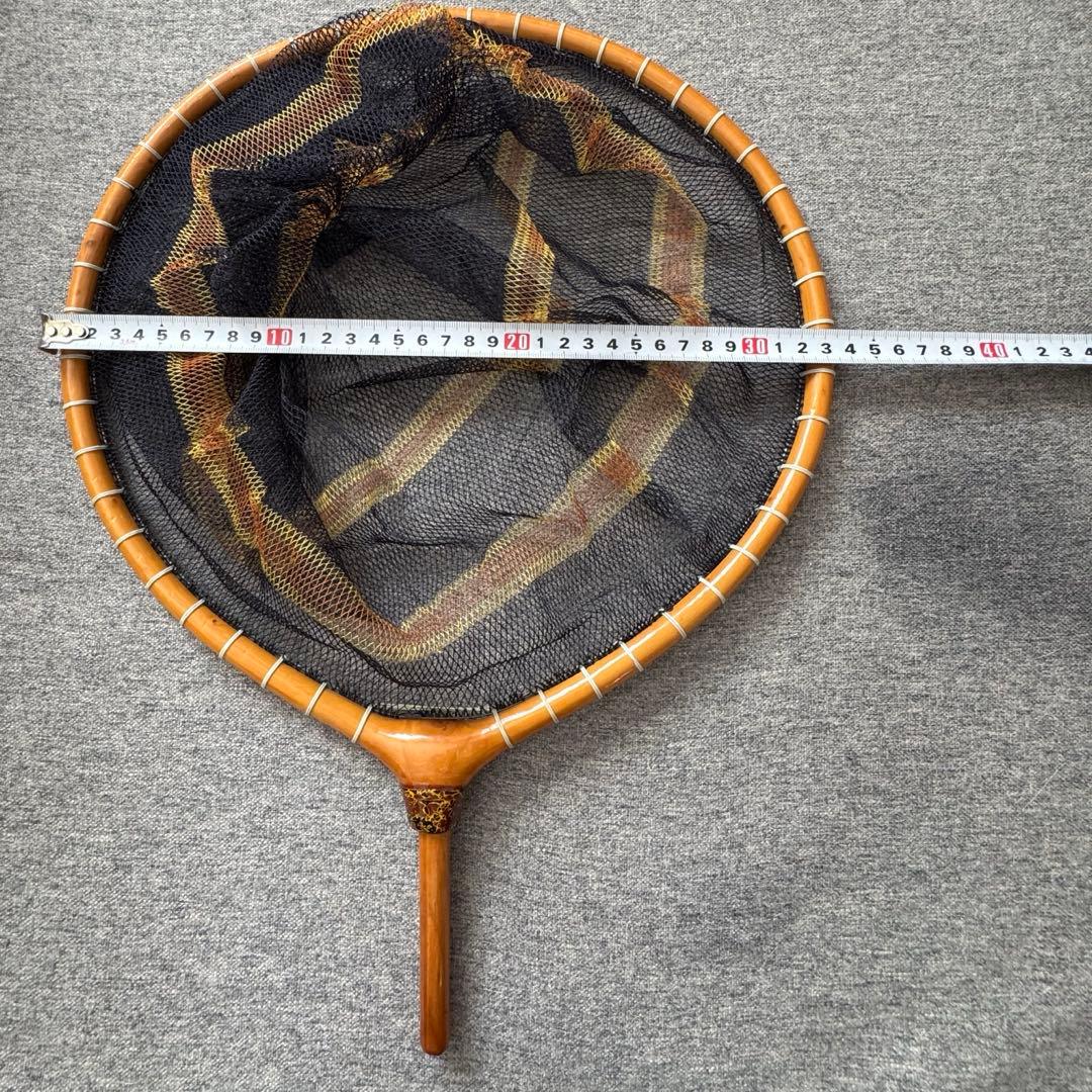 美品 へら釣り 玉網 タモ網 ヘラブナ へら釣り用品