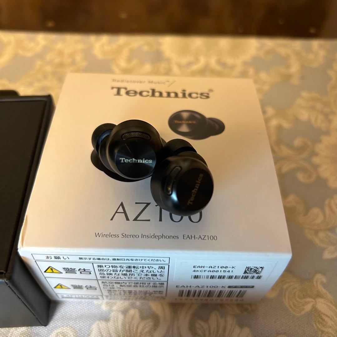 Technics EAH-AZ100 ブラック テクニクス ワイヤレスイヤホン