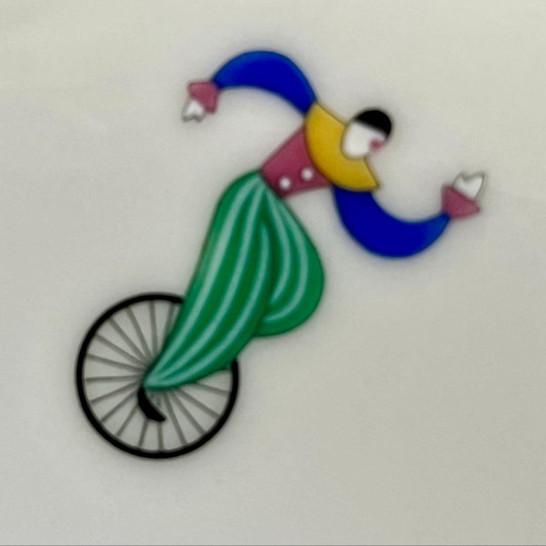 ⭐️新品未使用⭐️香蘭社 愉快な仲間 金彩大皿1中皿5パーティセット サーカス 廃盤