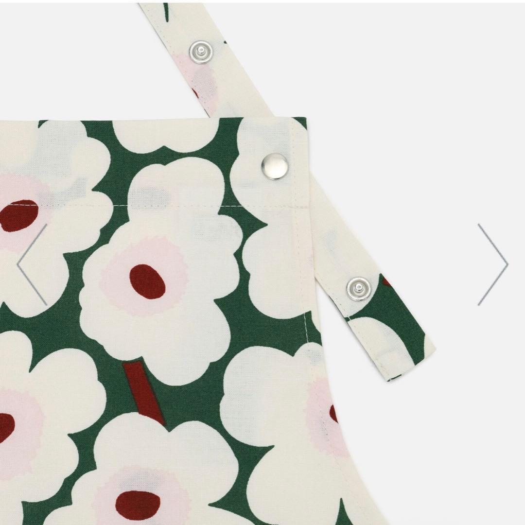 マリメッコ　日本限定Mini Unikko エプロン　ウニッコ
