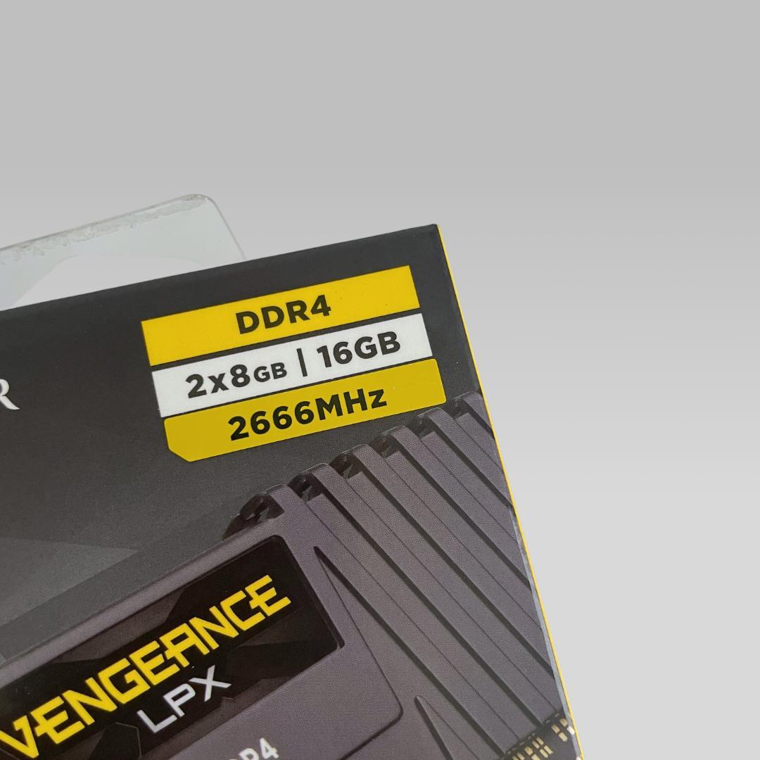 【CORSAIR】DDR4 8GB×2 2666MHz メモリ RAM 2枚組