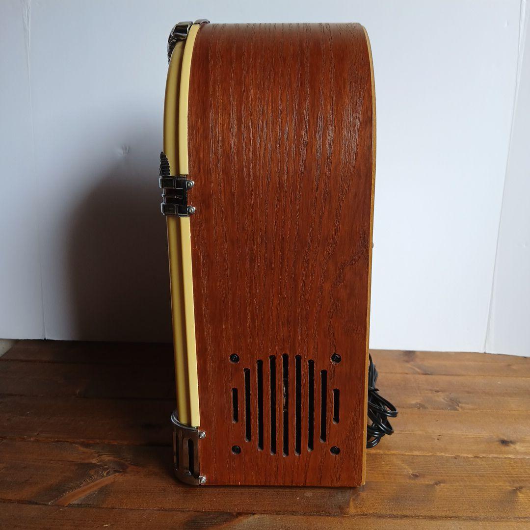 レトロアンティークLEMONジュークボックス型ラジオCD プレーヤー[美品]