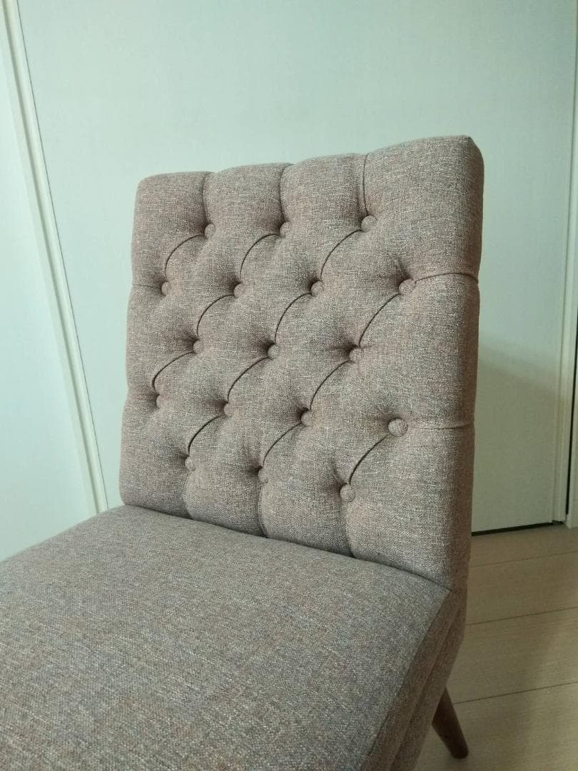 【張替え未使用品】昭和のシングルソファー