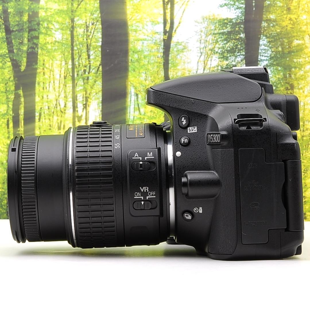 ショット数3603枚！WiFi機能付☆Nikon D5300☆初めての一眼レフに
