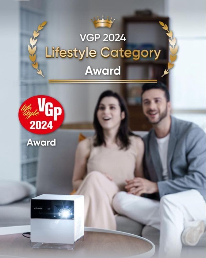 【残り1台未開封】NOMVDIC P1000 4K 短焦点 ホームプロジェクター