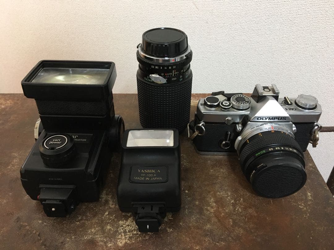 ❗️セール❗️カメラ　オリンパスOM-1　カメラ始める　フイルム　マクロ　フラッシュ