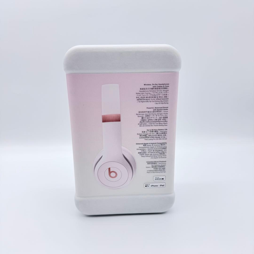 新品未開封 Beats Solo 4 MUW33PA/A クラウドピンク