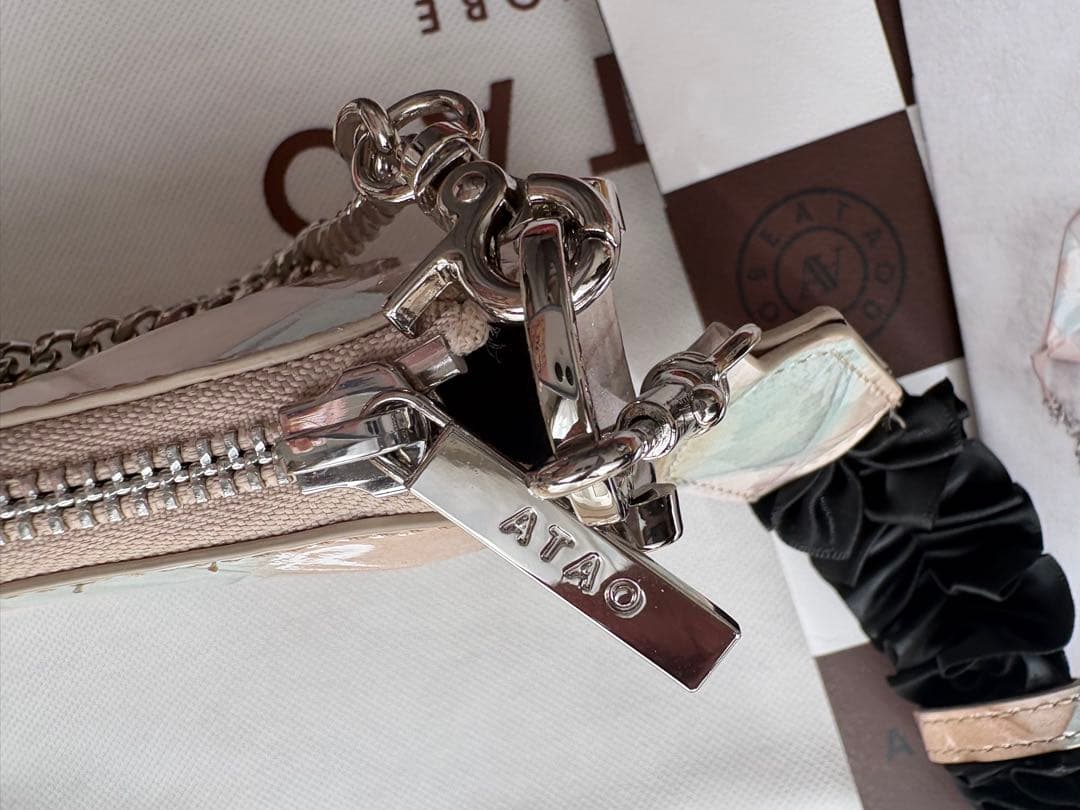 ATAO アメリ　クリスマス限定　ハンド　ショルダーバッグ