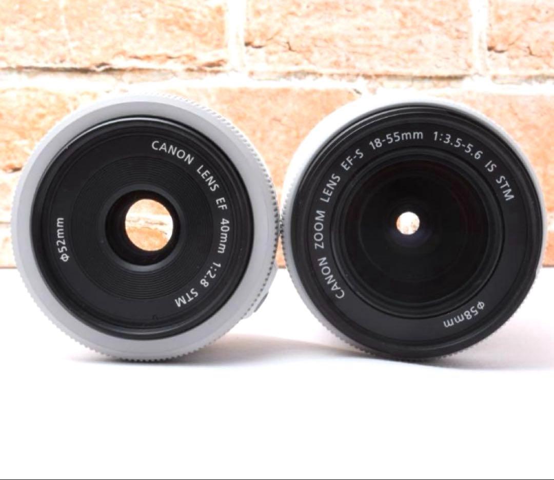 高画質×高性能❤️Canon Kiss X7❤️コスパ抜群❤️ダブルレンズセット