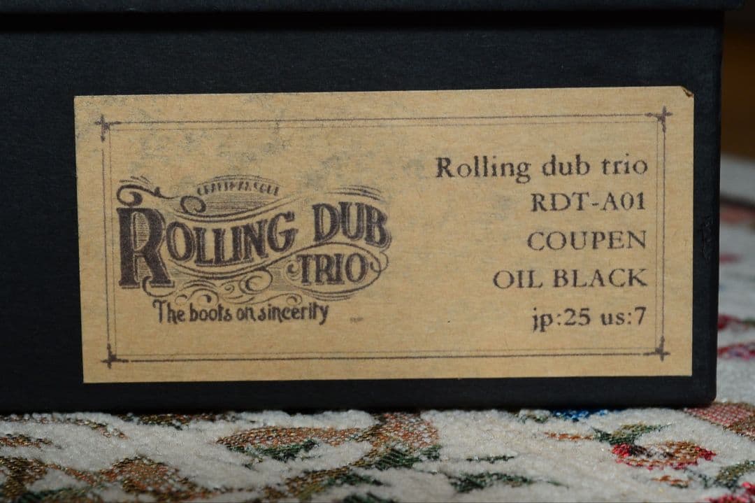 ローリングダブトリオ Coupen oil Black