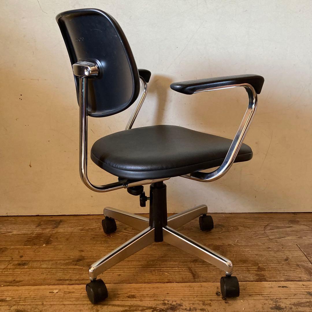 ◉未使用 長期保管◉コクヨ ヴィンテージ インダストリアル デスクアームチェア2