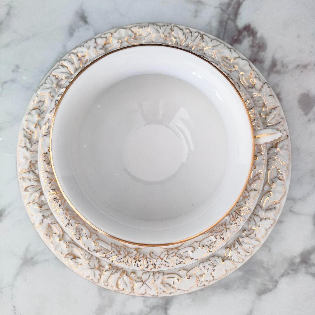 希少品★マイセン 宮廷の小花 Xフォーム トリオ 散らし小花 カップ&ソーサー