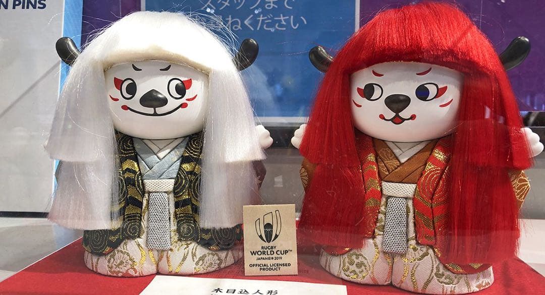 RWC2019 ラグビーW杯2019 レンジー 木目込み人形
