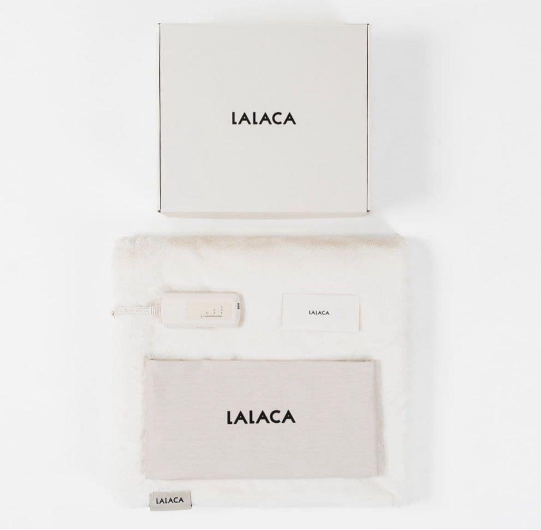 LALACA 電気毛布 ホワイト フリース