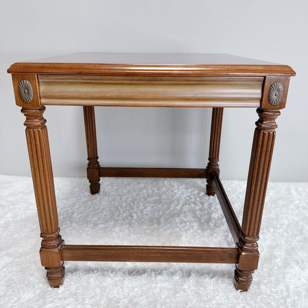 美品　アンティーク　ネストテーブル　3点セット　バタフライ式　レア　希少