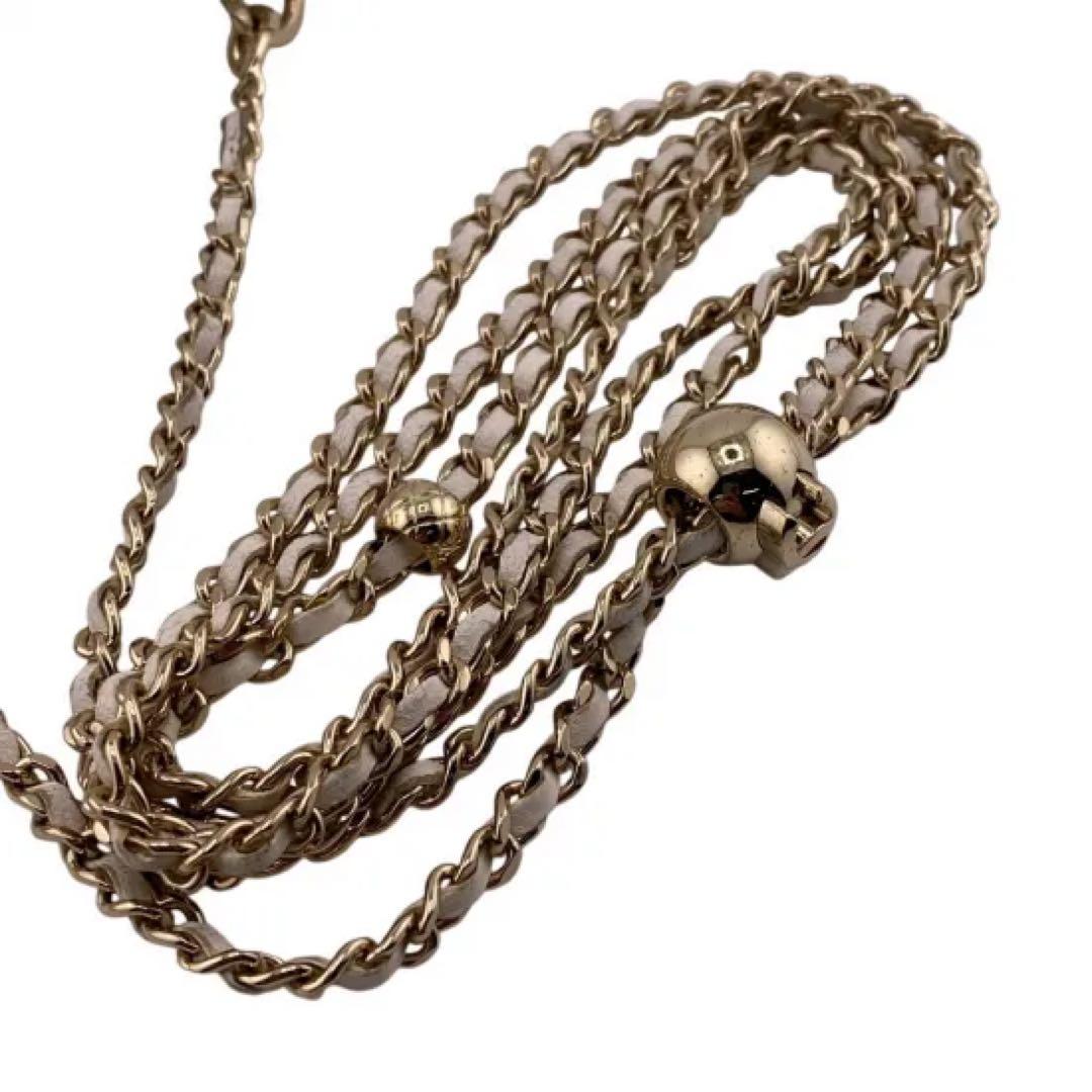 シャネル ラムスキン ココマーク マトラッセ チェーン iPhone14pro