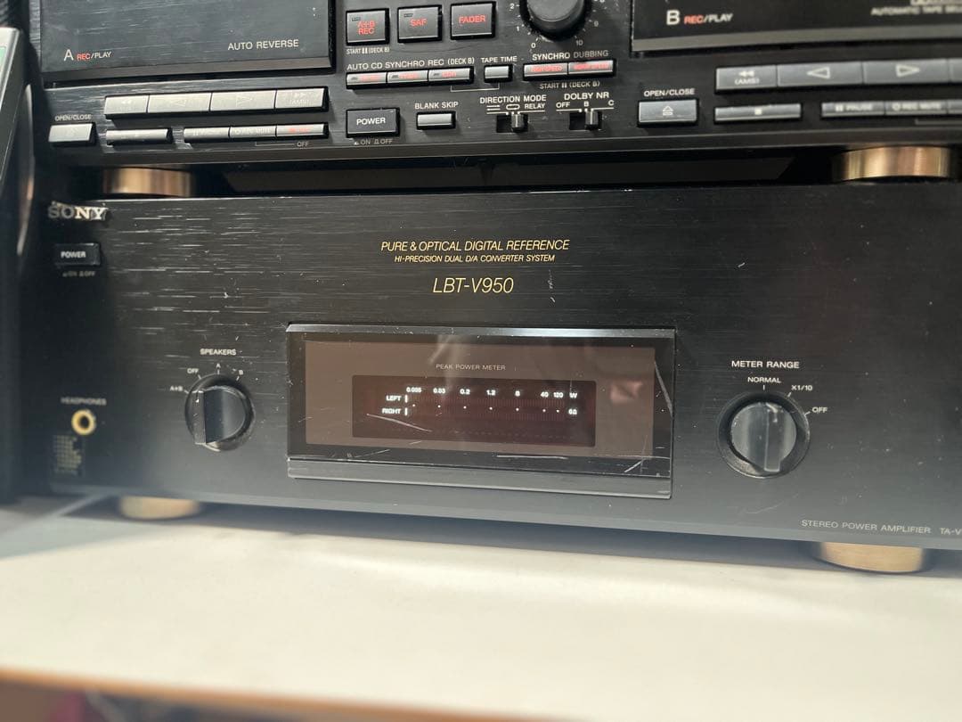 ✴︎通電確認のみ！【LBT-V950】ソニー システムコンポ バブルコンポ✴︎