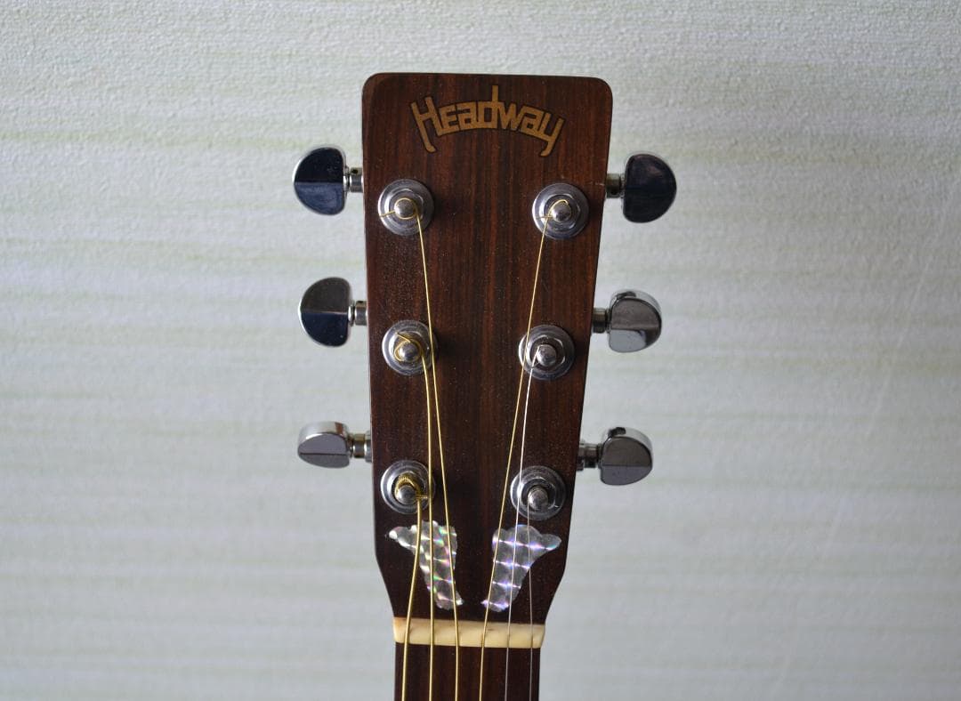 ヘッドウェイ HD-305 TOP単板 アコースティックギター ケース付