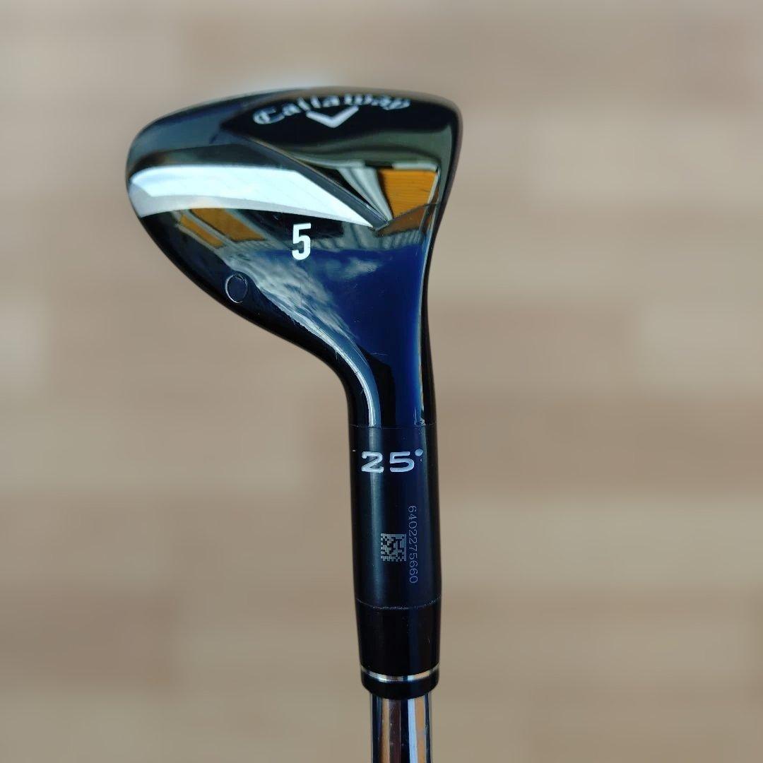 【美品】キャロウェイユーティリティ　X HOT　5U　25度