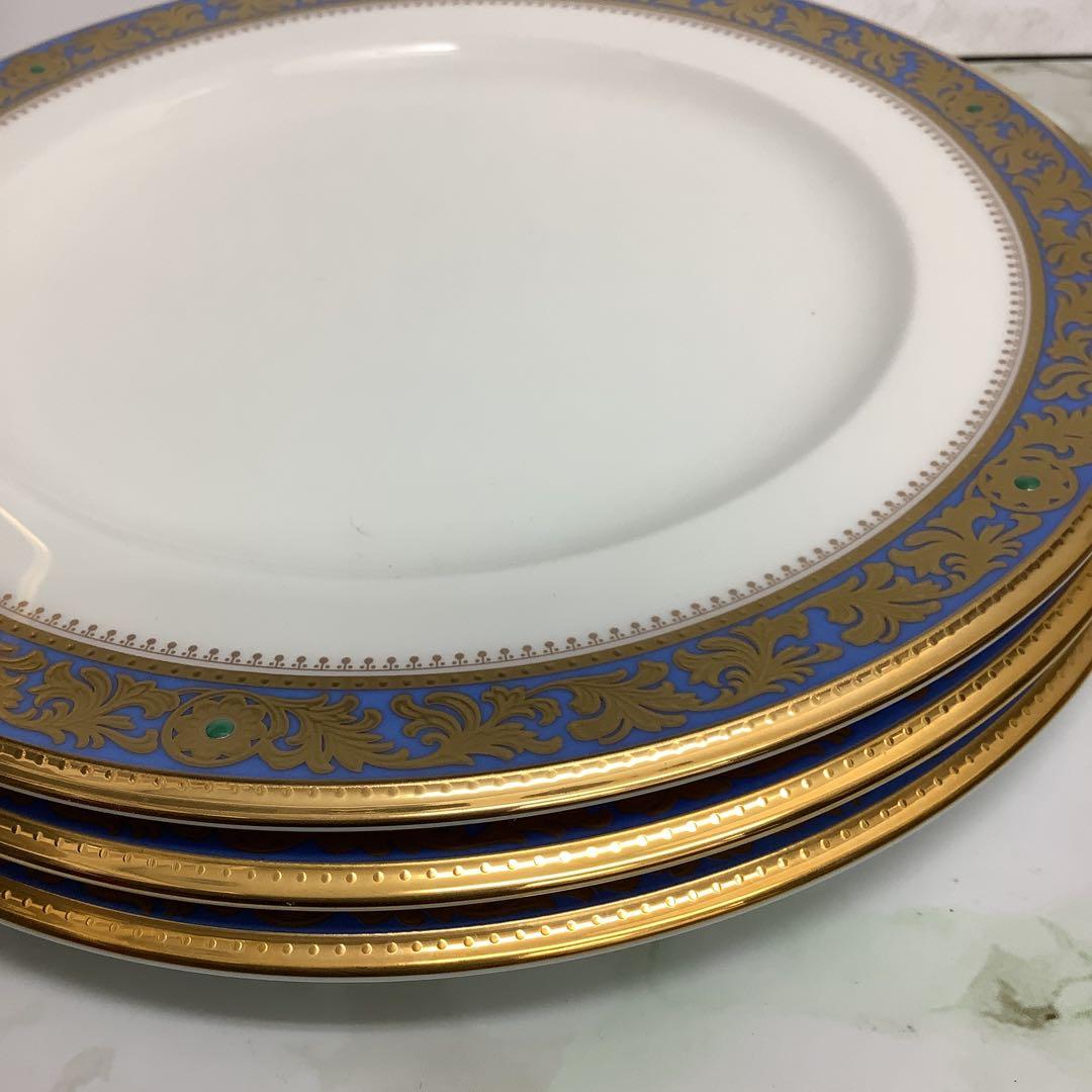 新品 ノリタケ　Noritake グランブロシェ 4枚　21.5 プレート　お皿