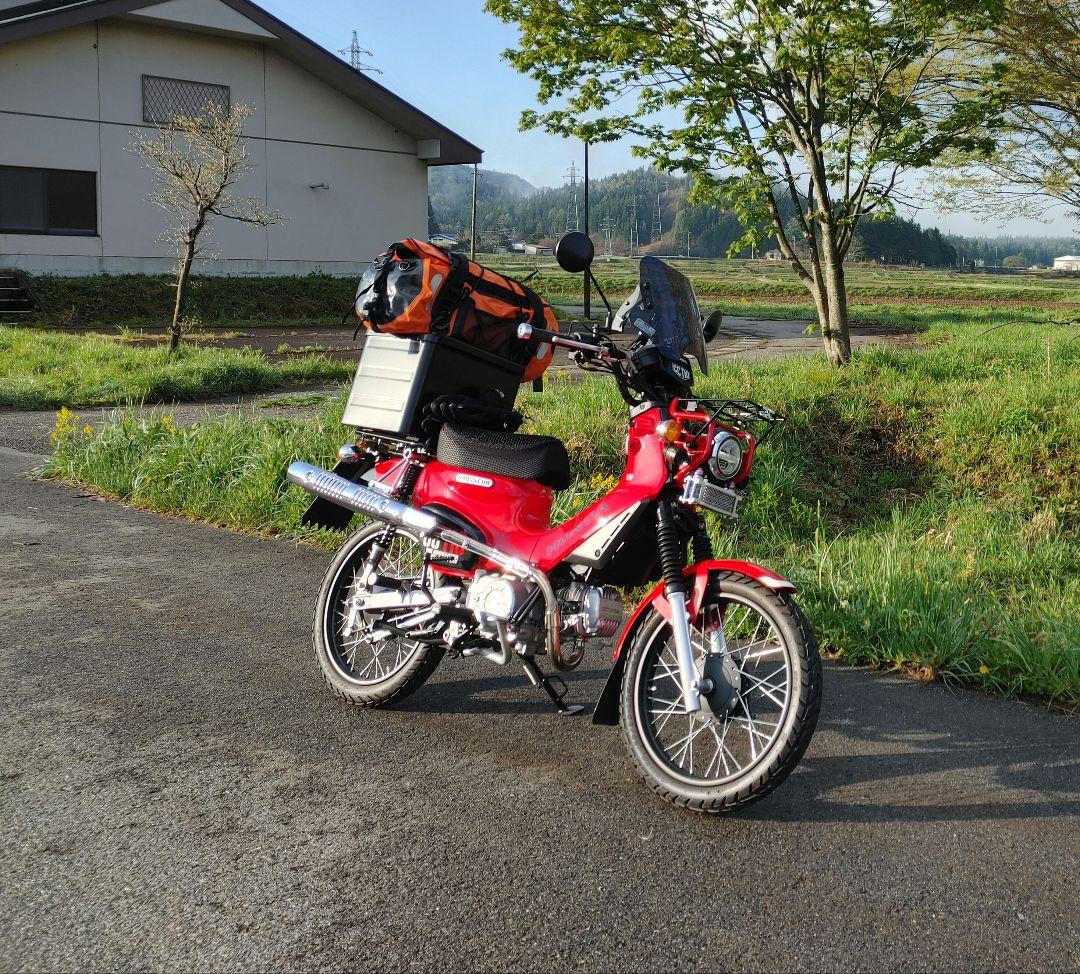 ホットラップ アップマフラー 純正ヒートガード用 JA45クロスカブ