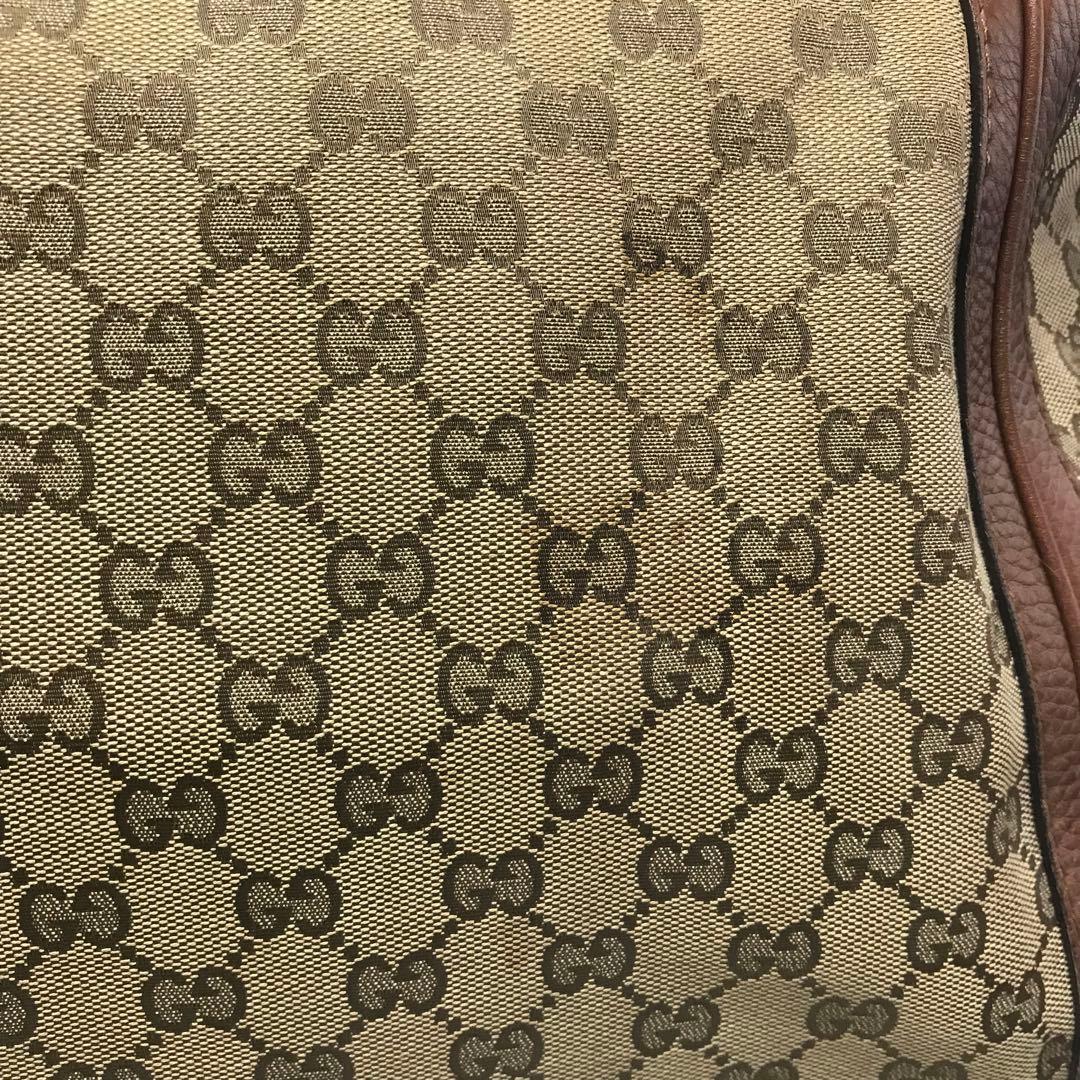 希少✨ グッチ ショルダーバッグ 2WAY ベージュ ブラウン GG キャンバス