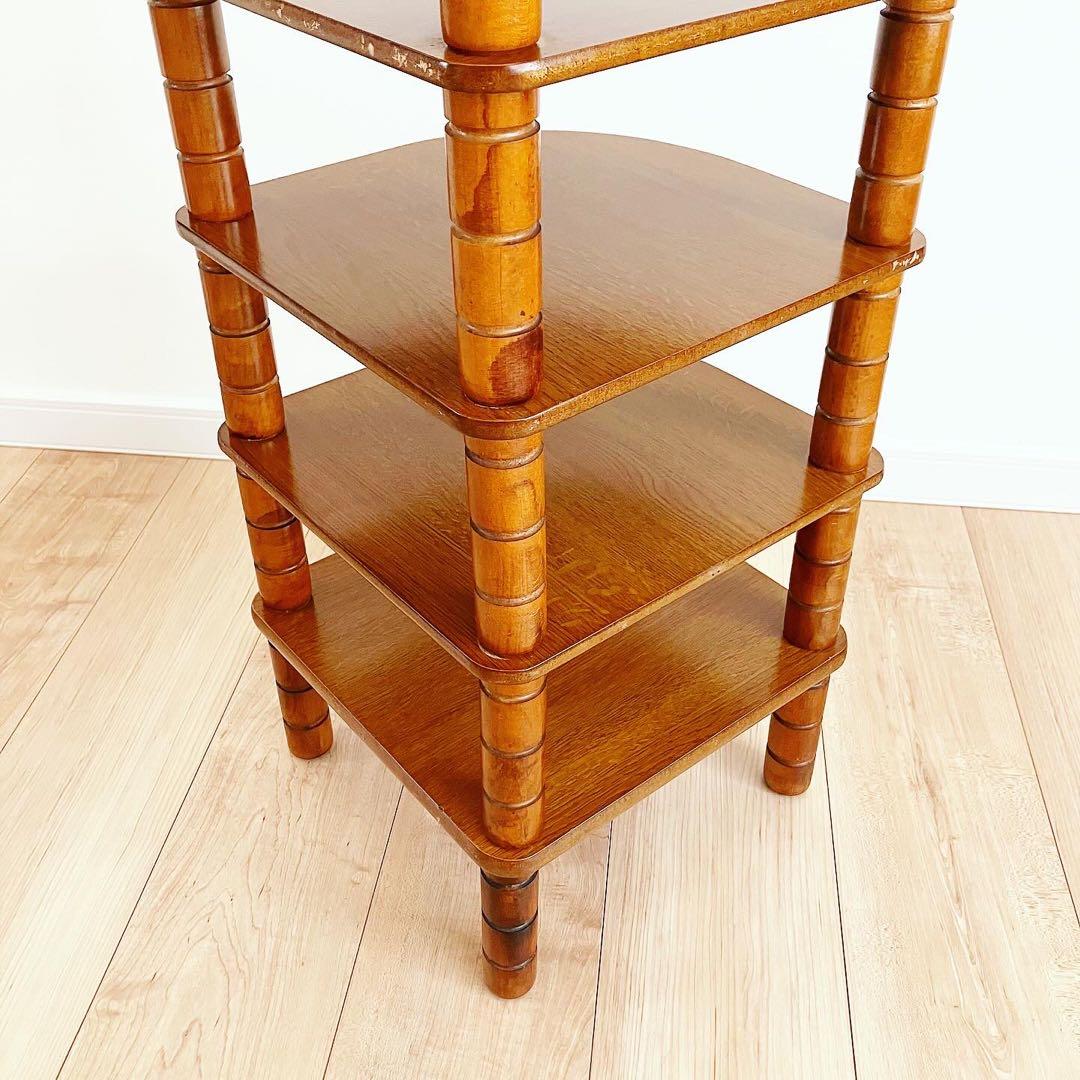 SALE!! コーナーシェルフ　サイドテーブル　古家具　レトロ雑貨　ビンテージ