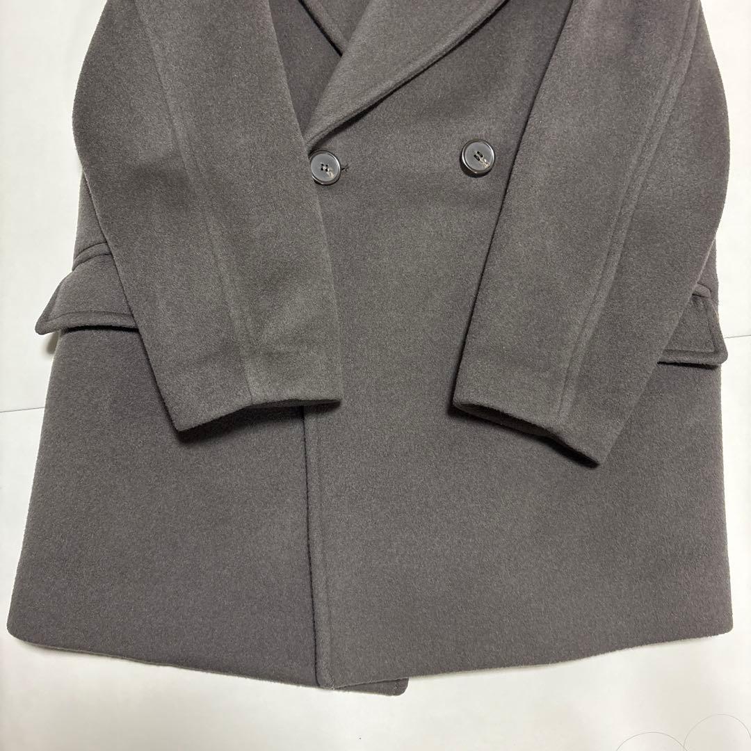 【美品】スピックアンドスパン テーラードカラーショートコート 34 ブラウン