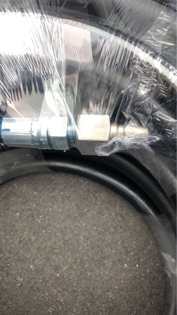 高圧洗浄ホース 3/8 3分 210k耐圧 SUSカプラ付き 20m 2本