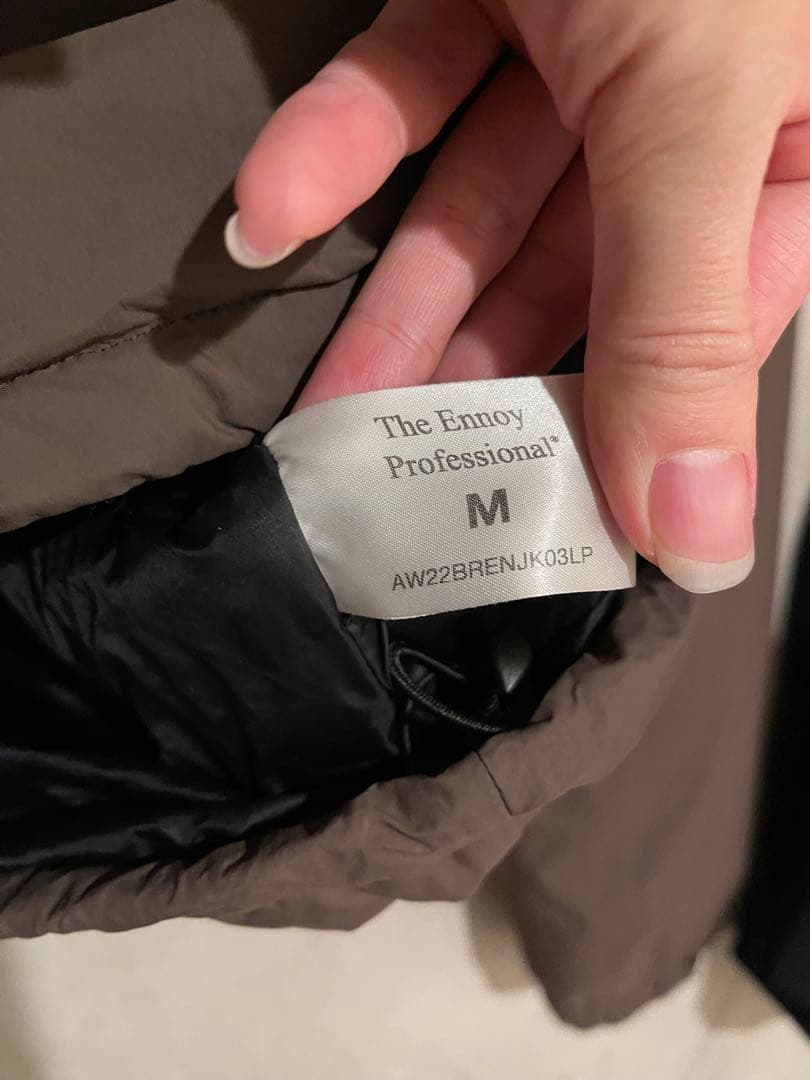 The Ennoy Professional パデットナイロンジャケット M