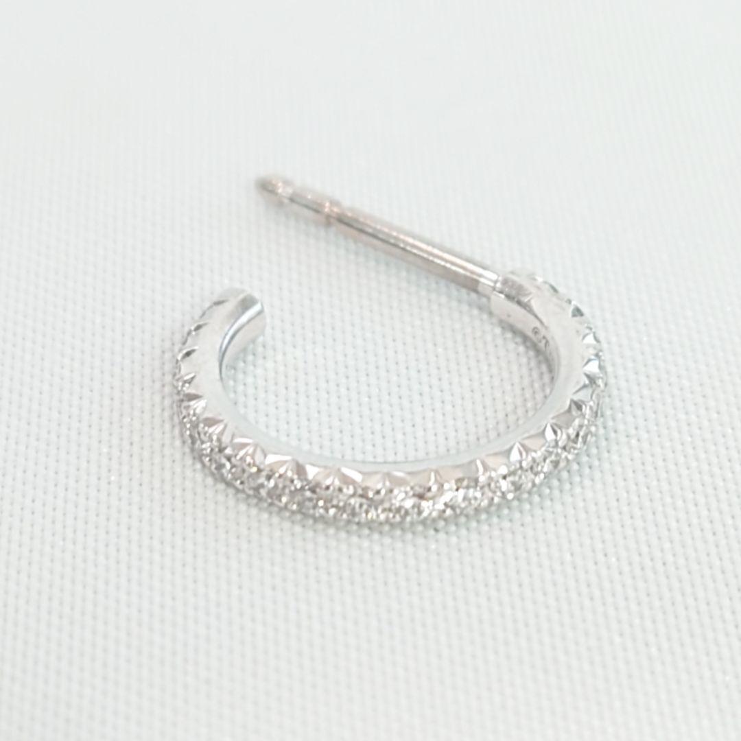 【美品】ティファニー メトロ フープピアス スモール 片耳用 5609