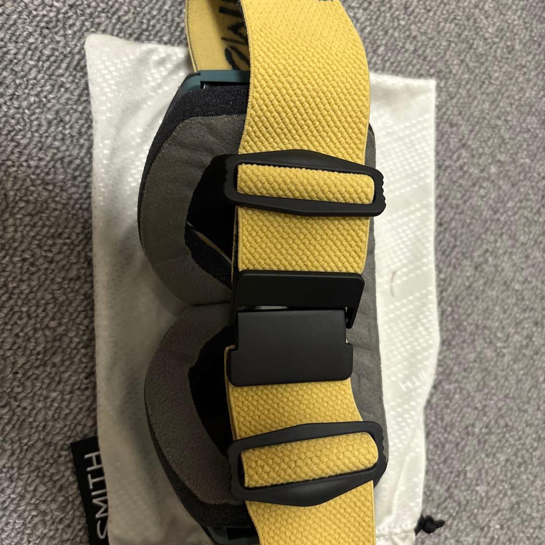 Smith スノーゴーグル ミラーレンズ グリーンフレーム