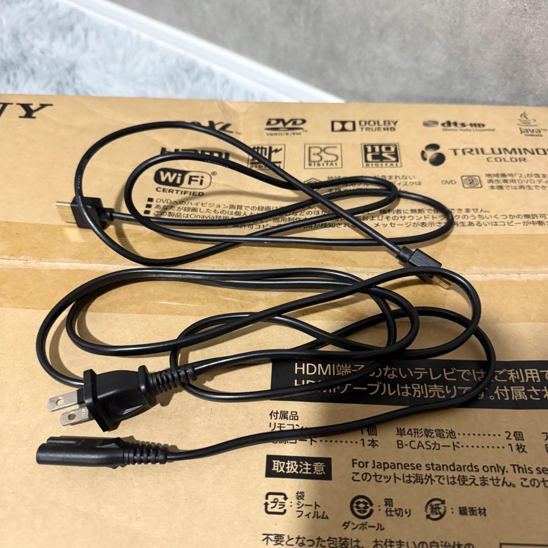 SONY BDZ-EW1200 1TB ブルーレイレコーダー　2番組同時録画