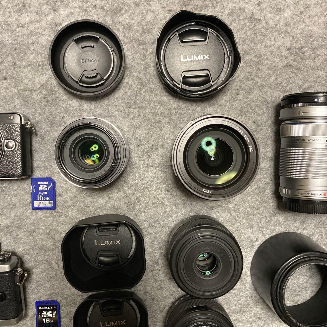 マイクロフォーサーズカメラ　レンズ