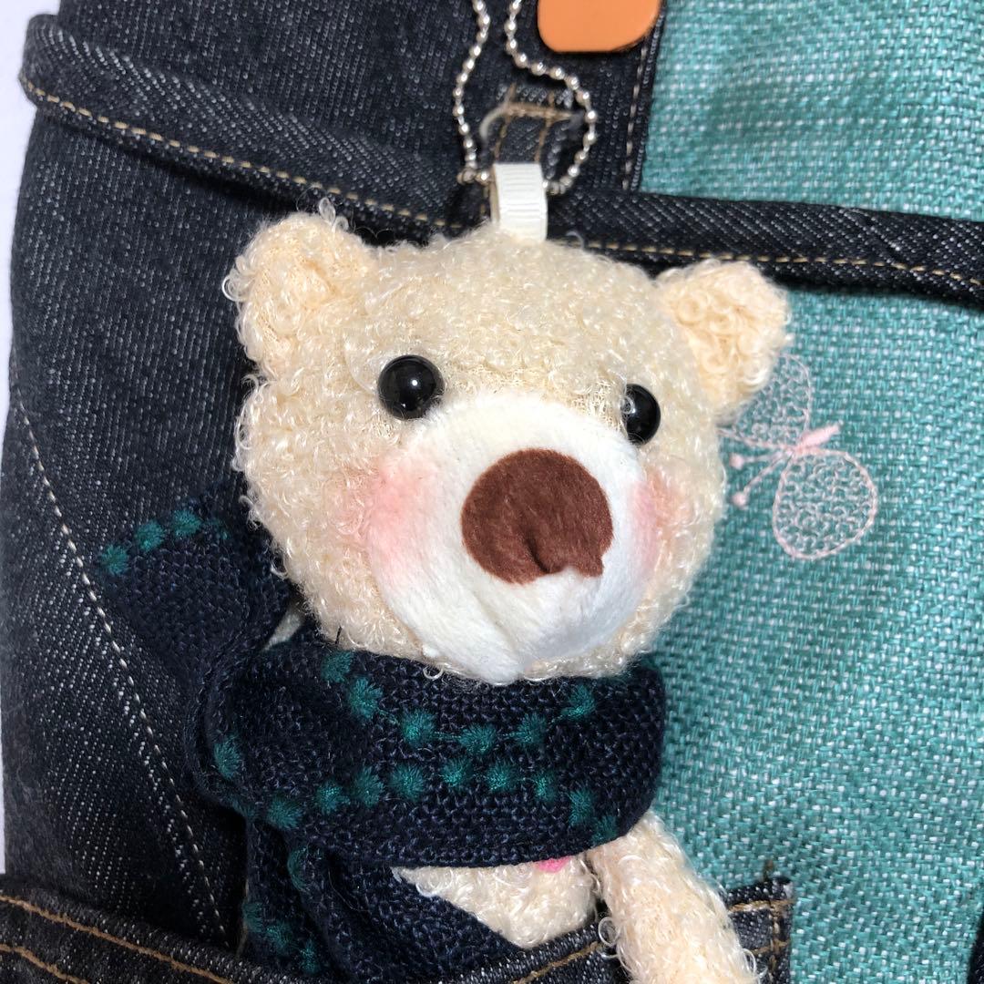 ミナペルホネン ＊ハンドメイド　Poco bag 《タンバリン》リメイクデニム②
