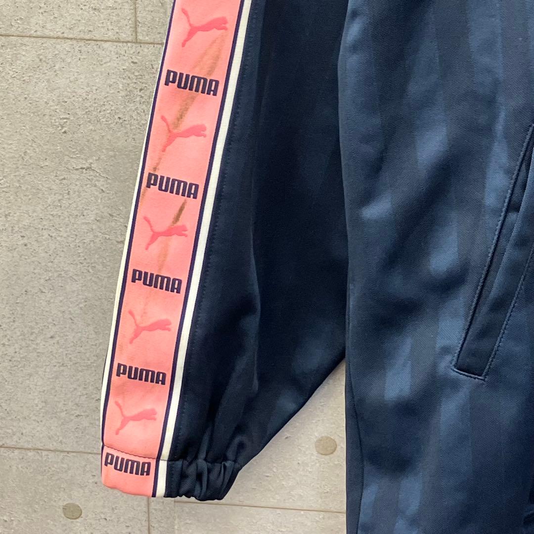 PUMA プーマ ジャージジャケット トラックトップ メンズ SS 紺