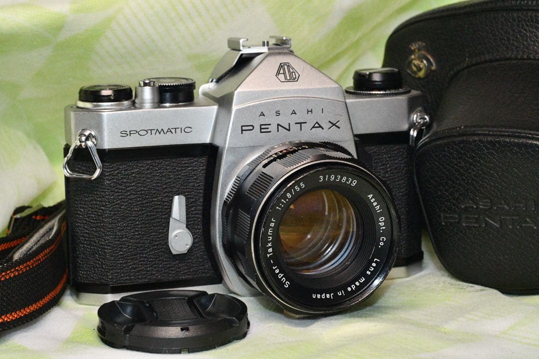 《動作品》pentax sp+55/1.8付属品付き　a289