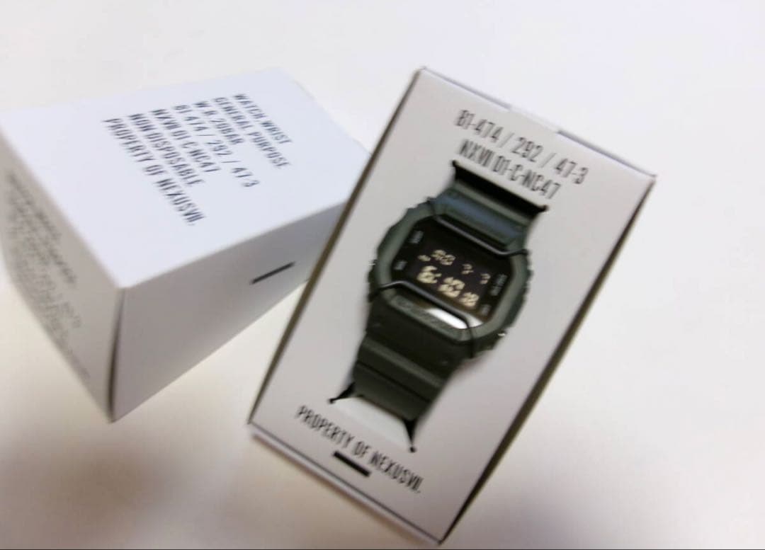 新品NEXUSVII. G-SHOCKEXLUSIVELY FOR U 5600