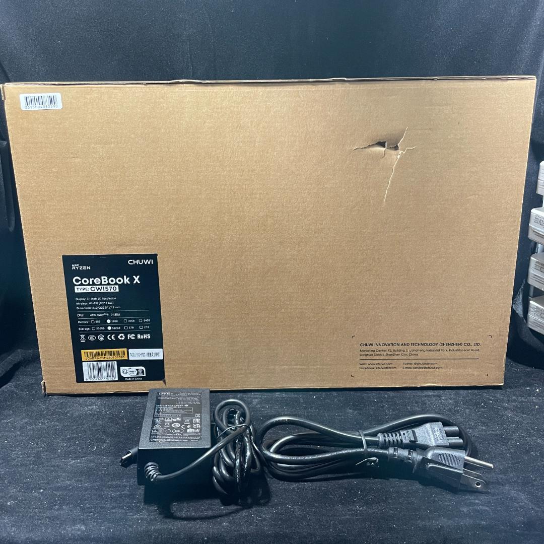 【超美品 2023年製】CHUWI 第7世代ryzen5 16GB 512GB
