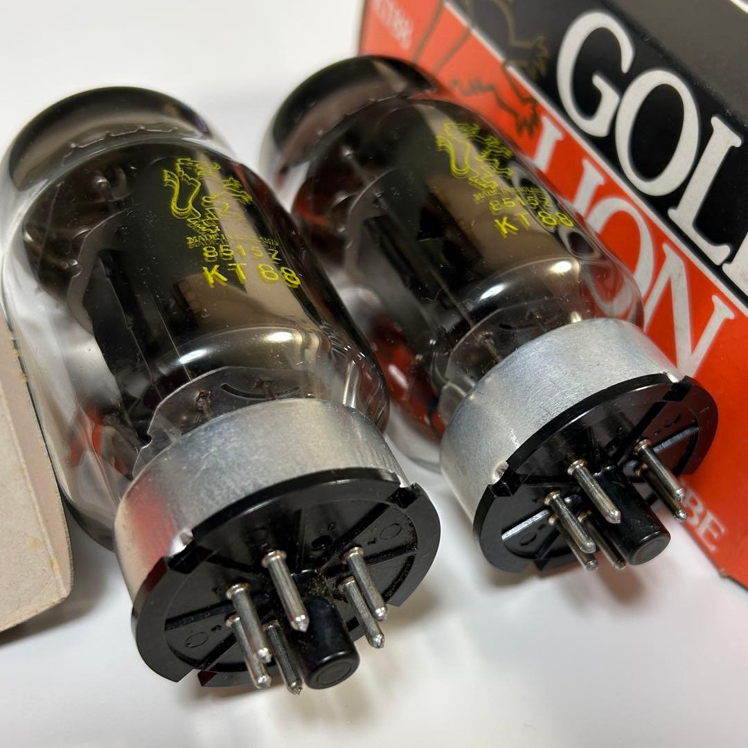 GOLD LION KT88 真空管 2本セット