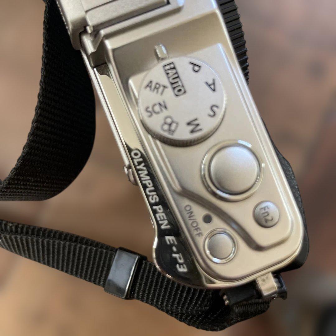 Olympus PEN E-P3 ミラーレス一眼 3本レンズ付き