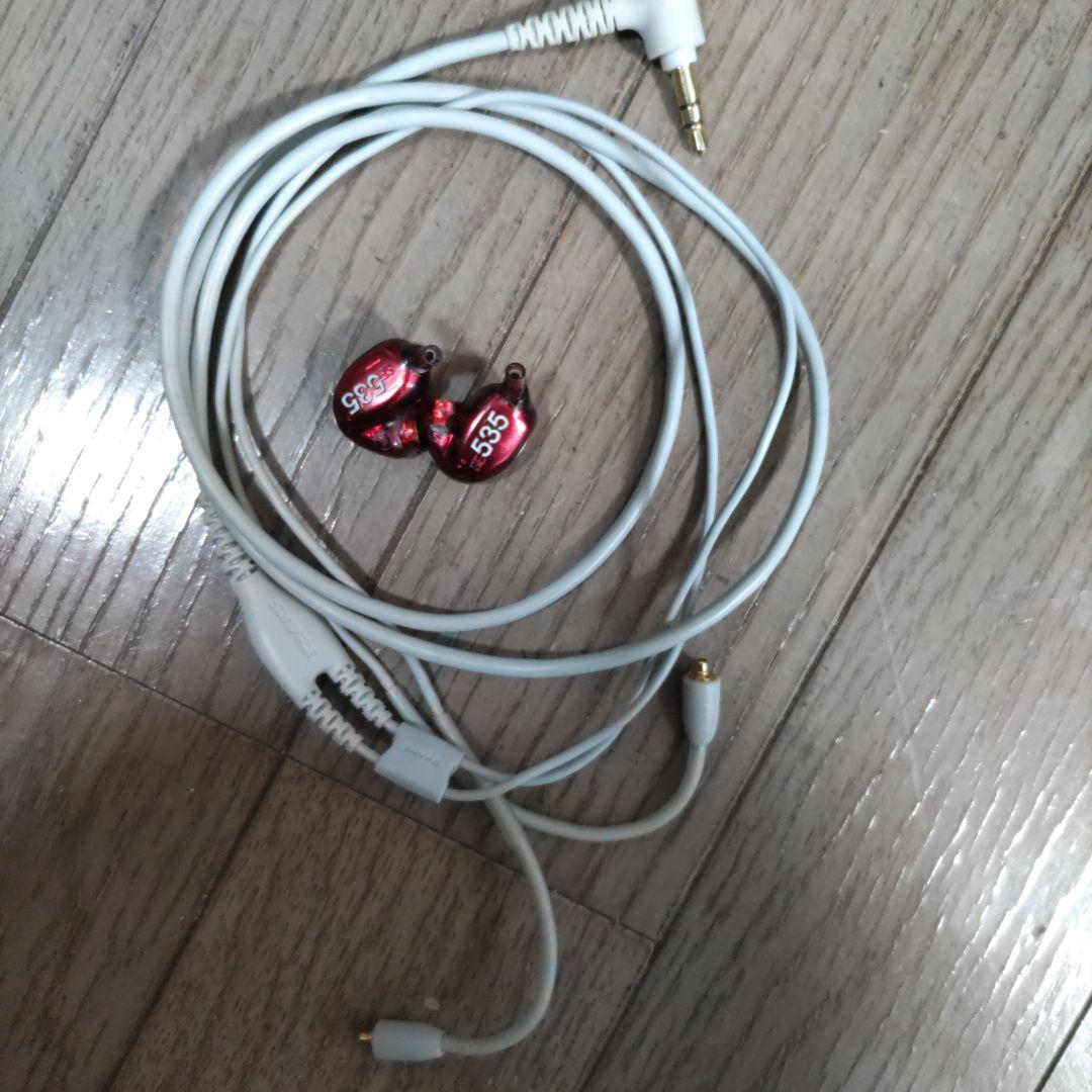 SHURE SE535LTD 動作確認済み 左右の音量に差異あり　シュア　日本