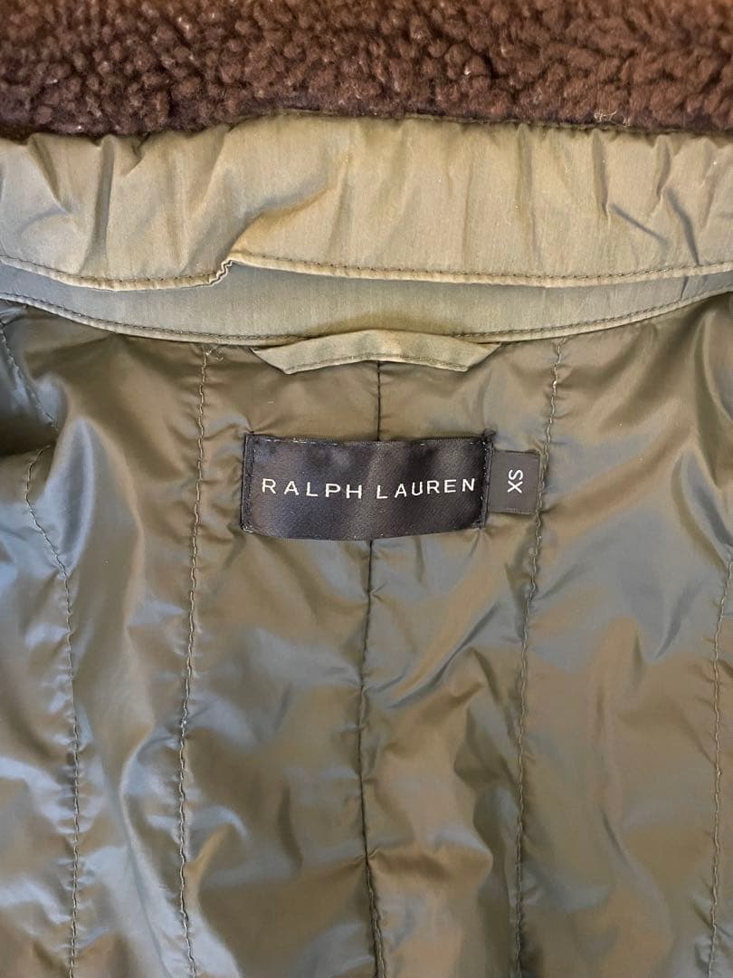 ボア着脱可 定価約11万円 ラルフローレン ブラックレーベル ミリタリーコート