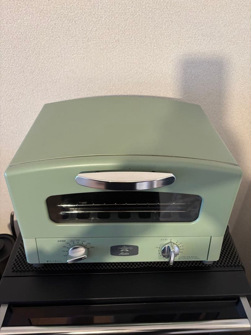 アラジン ミントグリーン レトロトースター
