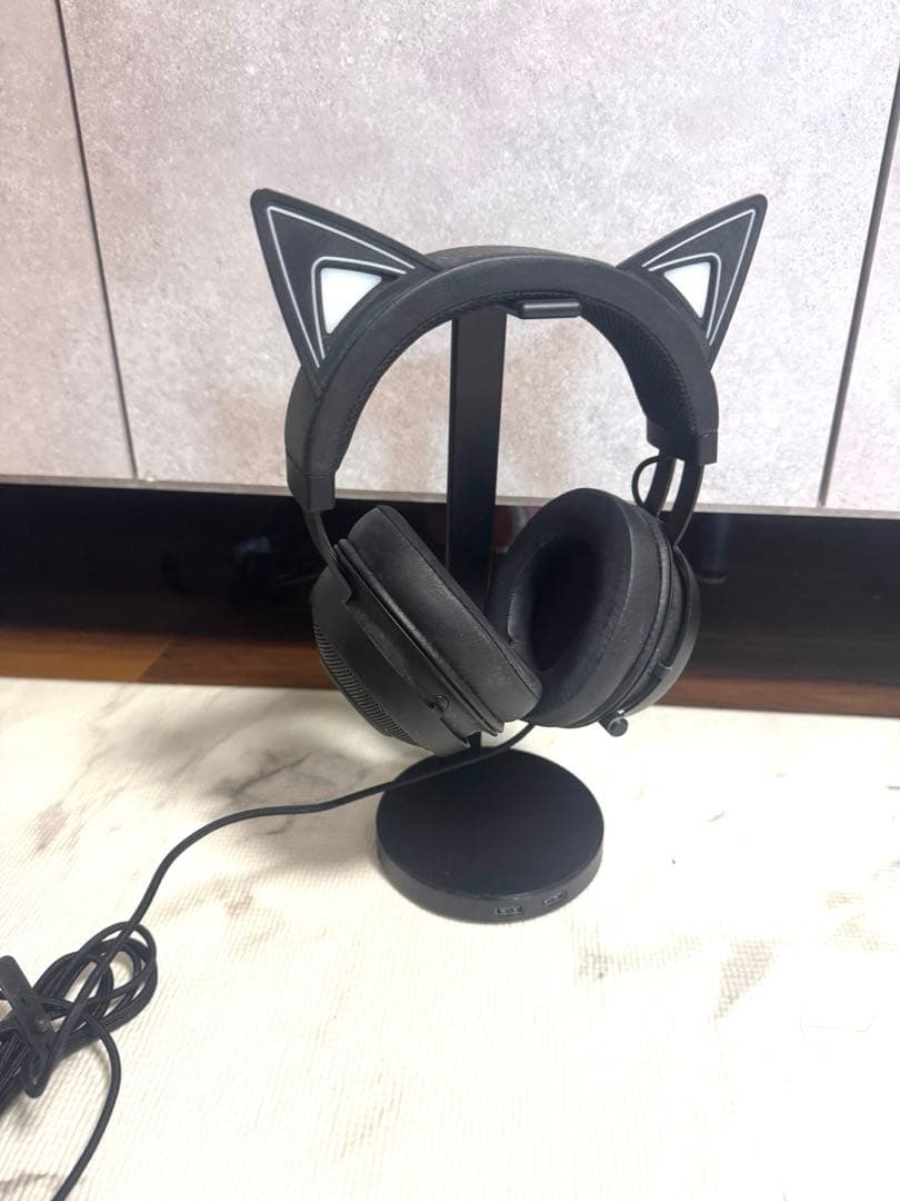 Razer 猫耳ヘッドホン スタンド セット
