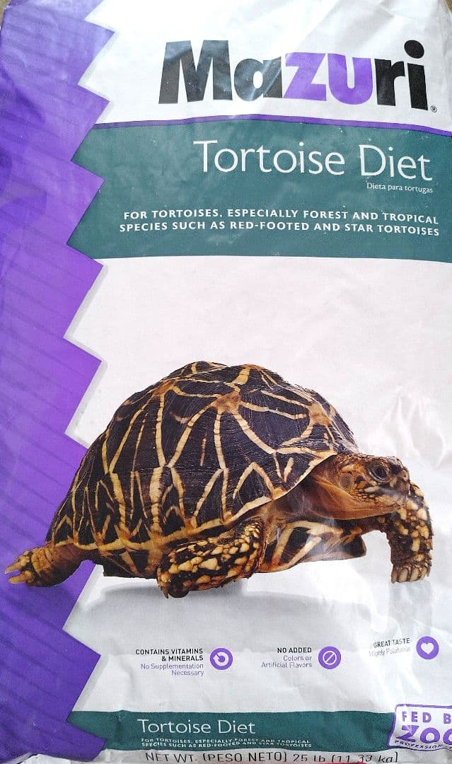 Mazuriリクガメ用フード（トータスダイエット5Ｍ21）たっぷり8kg