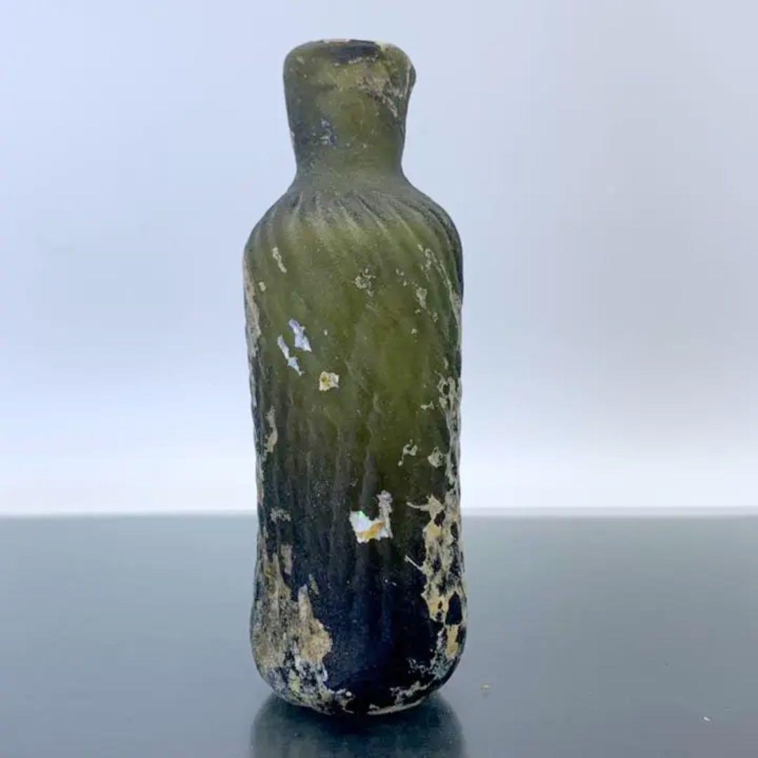 【古代 ガラス】ローマングラス ボトル コレクション 状態良好